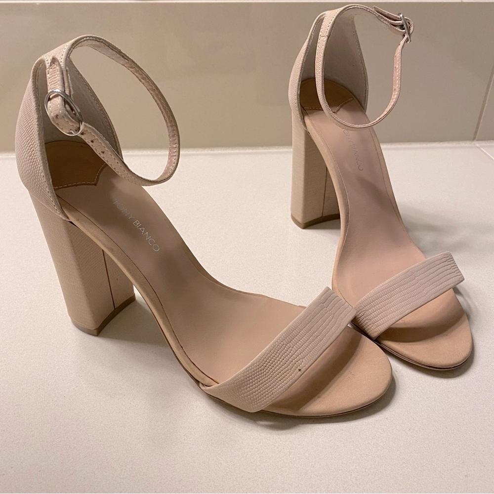 Tony Bianco “Kokomo” High Heel with Ankle Strap